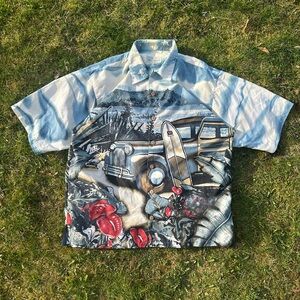 Y2K BILL BLASS BUTTON UP